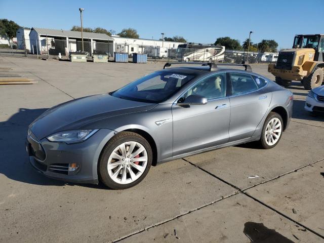 TESLA MODEL S 2014 with VIN 5YJSA1H14EFP39566 - Photo from auction
