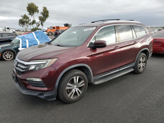 HONDA PILOT EX 2016 with VIN 5FNYF6H3XGB006242 - Photo from auction