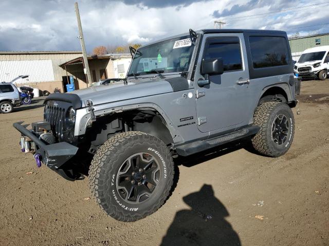 JEEP WRANGLER S 2014 with VIN 1C4AJWAG9EL305633 - Photo from auction
