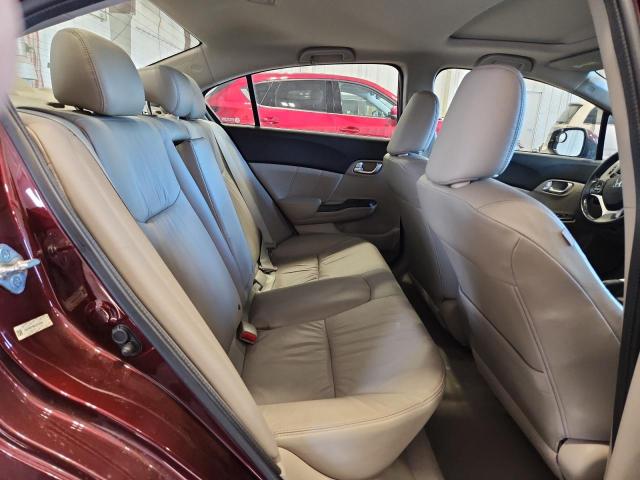 Photo 10 from auction – 2012 HONDA CIVIC EXL with VIN 19XFB2F99CE072669