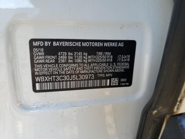Photo 14 from auction – 2018 BMW X1 XDRIVE2 with VIN WBXHT3C30J5L30973
