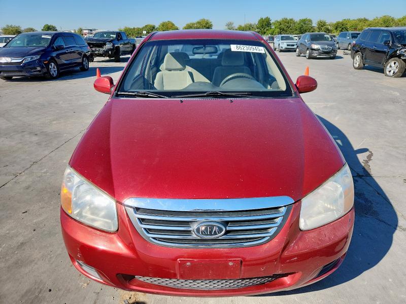 Photo 5 from auction – 2008 KIA SPECTRA EX with VIN KNAFE121085555498