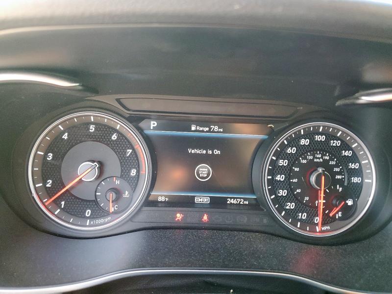 Photo 9 from auction – 2021 GENESIS G70 with VIN KMTG74LE8MU070371