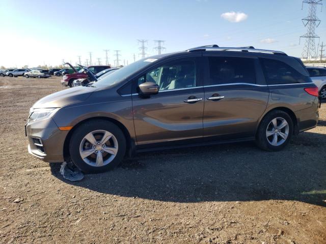 HONDA ODYSSEY EXL 2018 with VIN 5FNRL6H72JB100896 - Photo from auction
