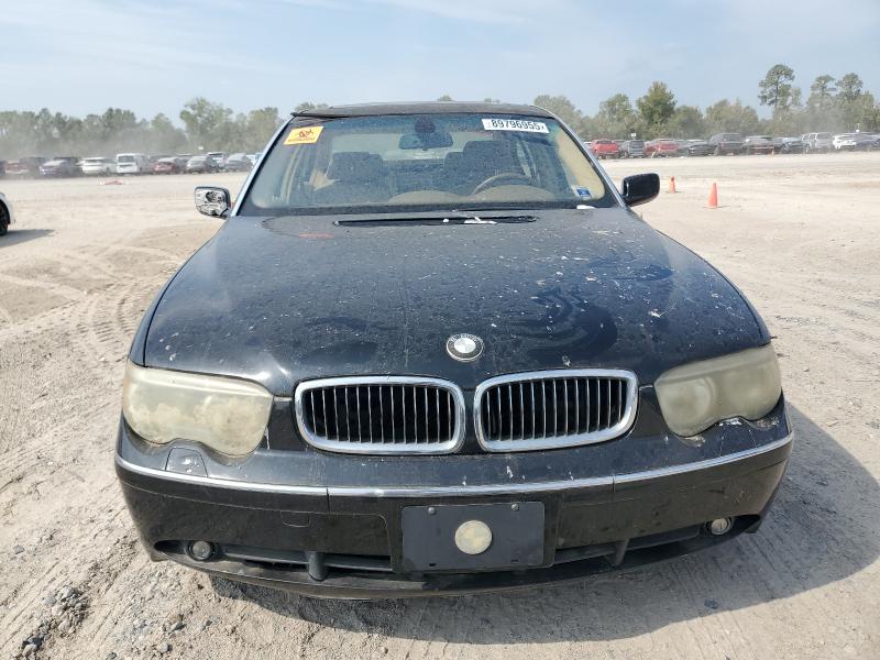 Photo 5 from auction – 2002 BMW 745 LI with VIN WBAGN63482DR07962