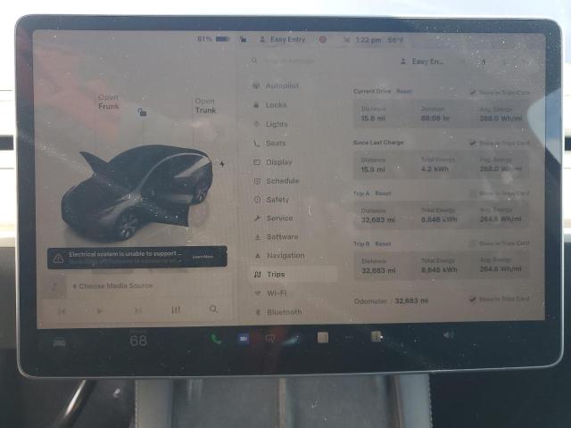 Photo 9 from auction – 2023 TESLA MODEL Y with VIN 7SAYGDEEXPA161204