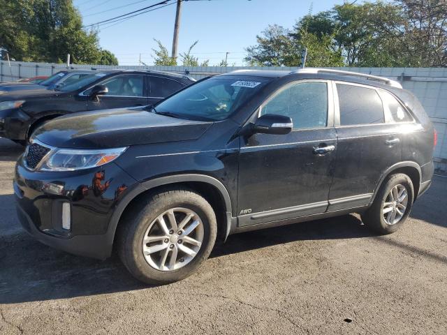 KIA SORENTO LX 2014 with VIN 5XYKTDA61EG502365 - Photo from auction