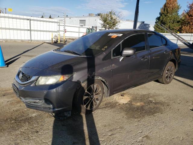 HONDA CIVIC EX 2014 مع رقم تعريف المركبة 19XFB2F82EE224155 - صورة من المزاد