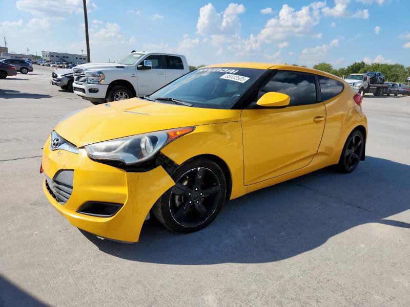 HYUNDAI VELOSTER 2015 with VIN KMHTC6AD6FU245357 - Photo from auction