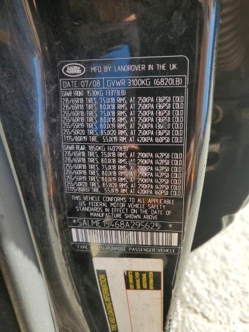 Photo 14 from auction – 2008 LAND ROVER RANGE ROVE with VIN SALME15468A295625