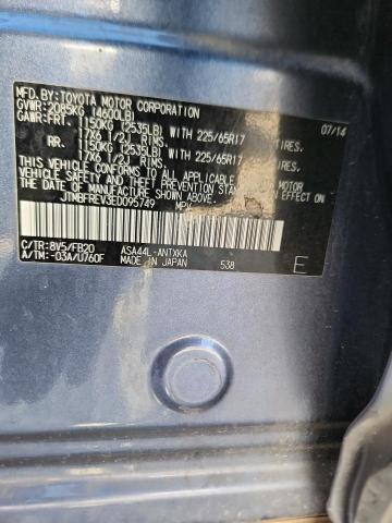 Photo 14 from auction – 2014 TOYOTA RAV4 LE with VIN JTMBFREV3ED095749
