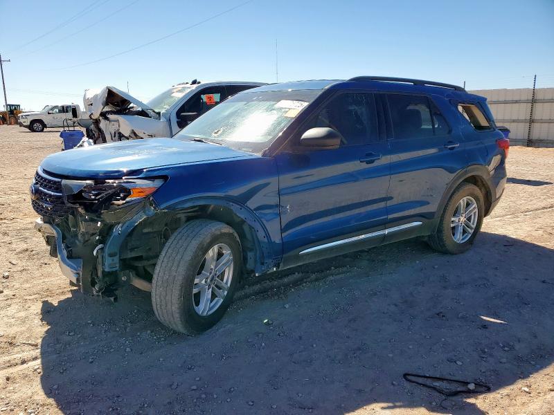 FORD EXPLORER X 2020 with VIN 1FMSK7DHXLGC45553 - Photo from auction