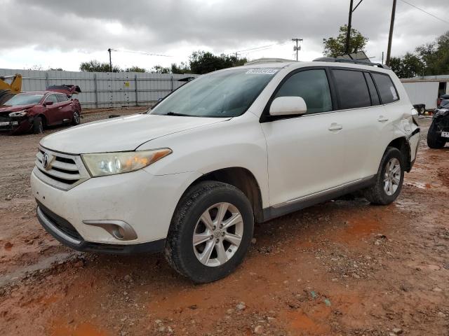 TOYOTA HIGHLANDER 2013 with VIN 5TDZK3EH8DS096934 - Photo from auction