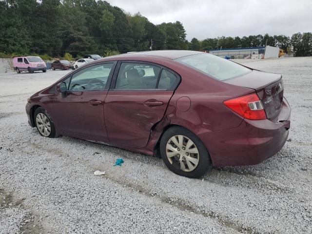 Photo 2 from auction – 2012 HONDA CIVIC LX with VIN 19XFB2F56CE089412