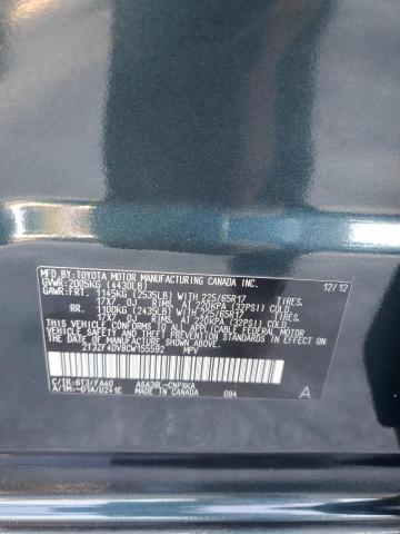 Photo 14 from auction – 2012 TOYOTA RAV4 with VIN 2T3ZF4DV8CW155592