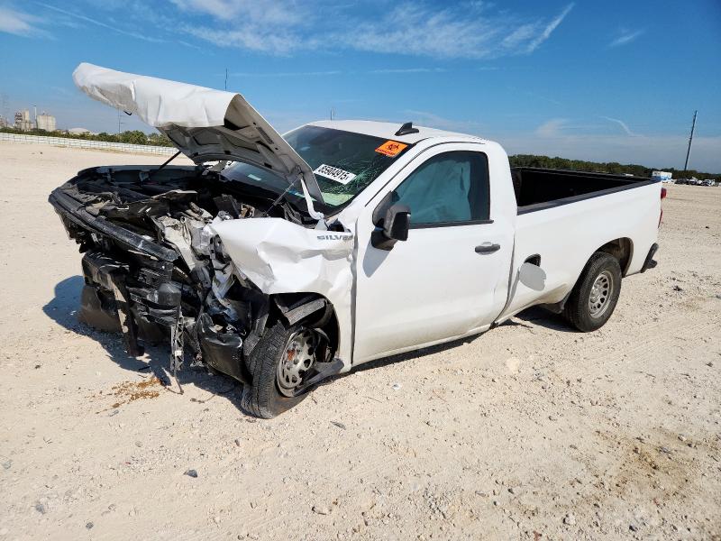 CHEVROLET SILVERADO 2022 with VIN 3GCNAAED0NG564285 - Photo from auction