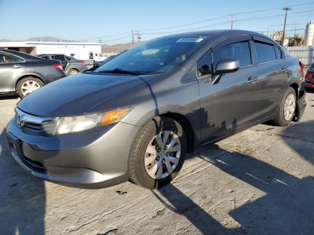 HONDA CIVIC LX 2012 with VIN 19XFB2F58CE380591 - Photo from auction