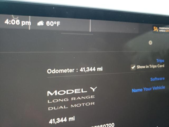 Photo 9 from auction – 2023 TESLA MODEL Y with VIN 7SAYGDEE1PF850700