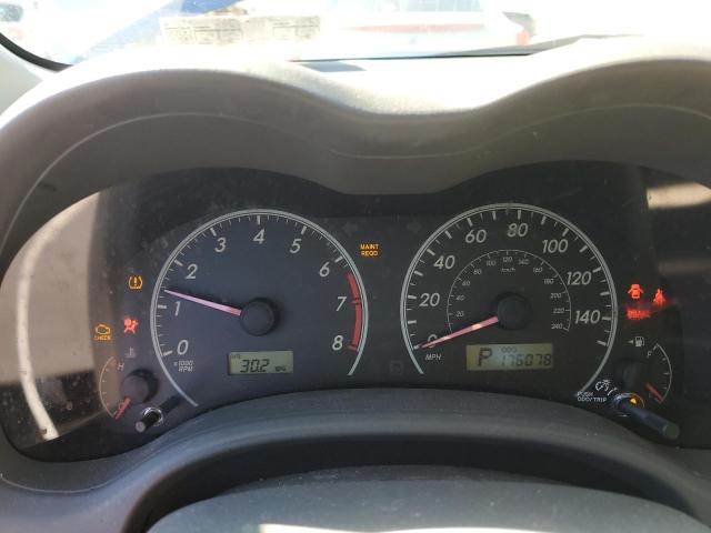 Photo 9 from auction – 2009 TOYOTA COROLLA BA with VIN JTDBL40E699073885