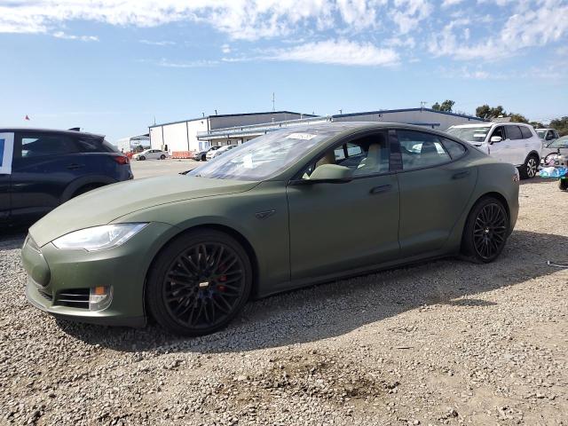 TESLA MODEL S P8 2015 with VIN 5YJSA1H46FF084323 - Photo from auction