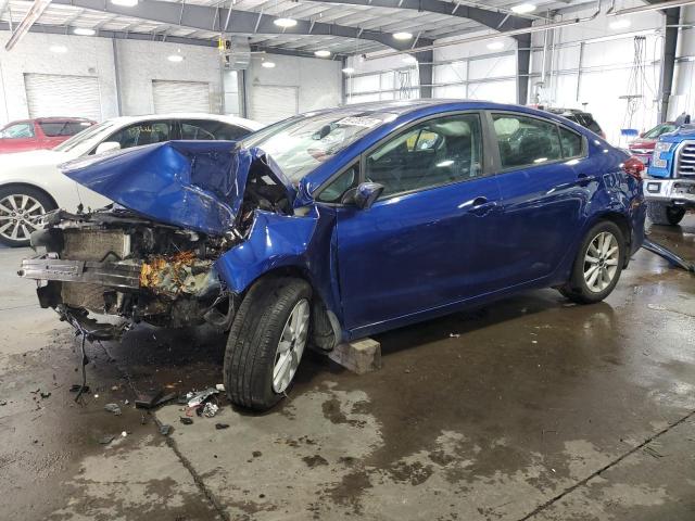 KIA FORTE LX 2017 with VIN 3KPFL4A75HE014127 - Photo from auction
