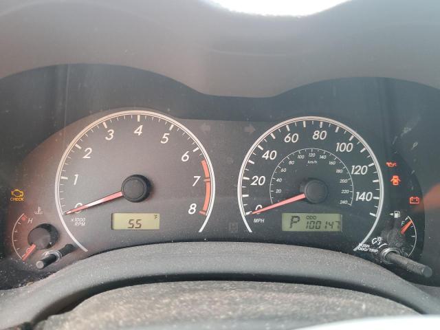 Photo 9 from auction – 2009 TOYOTA COROLLA BA with VIN 1NXBU40E09Z054321