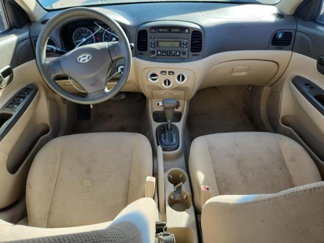Photo 8 from auction – 2007 HYUNDAI ACCENT GLS with VIN KMHCN46C87U112745