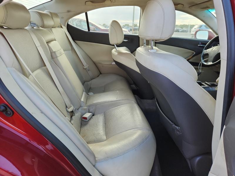 Photo 10 from auction – 2012 LEXUS IS 250 with VIN JTHBF5C25C5176677
