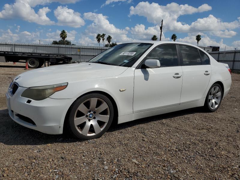 BMW 530 I 2007 with VIN WBANE73537CM47256 - Photo from auction