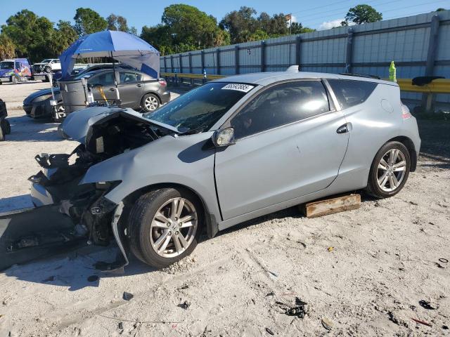 HONDA CR-Z EX 2011 with VIN JHMZF1D66BS014856 - Photo from auction