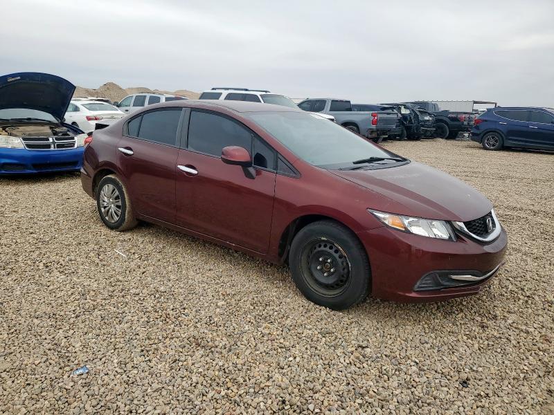 Photo 4 from auction – 2013 HONDA CIVIC LX with VIN 19XFB2F50DE011502
