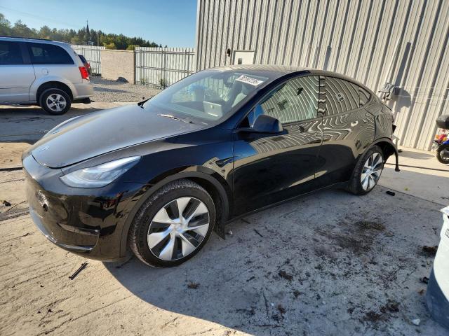 TESLA MODEL Y 2021 with VIN 5YJYGAEE8MF273199 - Photo from auction