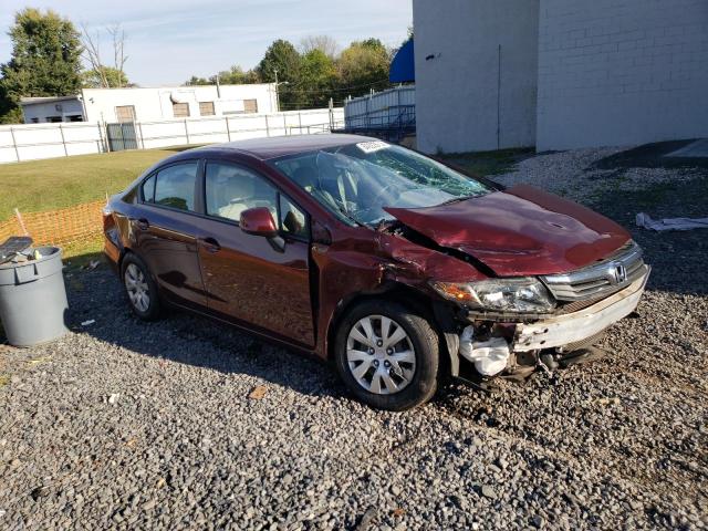 Photo 4 from auction – 2012 HONDA CIVIC LX with VIN 19XFB2F50CE344345