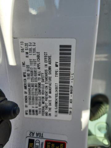 Photo 14 from auction – 2013 HONDA CRV with VIN 5J6RM3H79DL049677