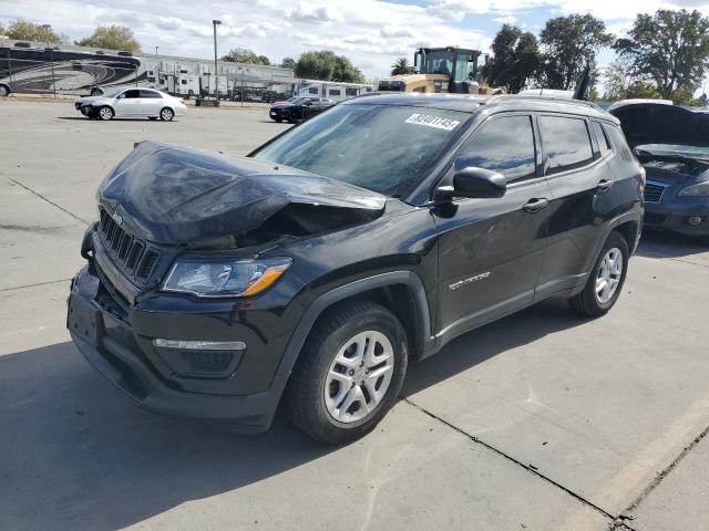 JEEP COMPASS SPORT 2017 with VIN 3C4NJCAB2HT669700 - Photo from auction