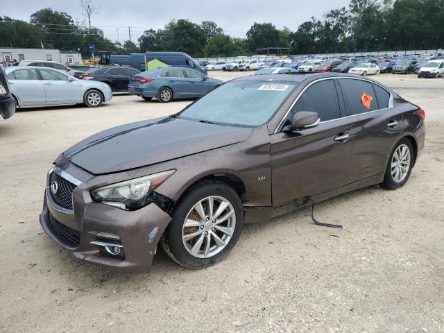 INFINITI Q50 PREMIU 2017 with VIN JN1EV7AP0HM744376 - Photo from auction