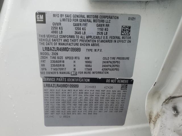 Photo 14 from auction – 2021 BUICK ENVISION P with VIN LRBAZLR49MD109989