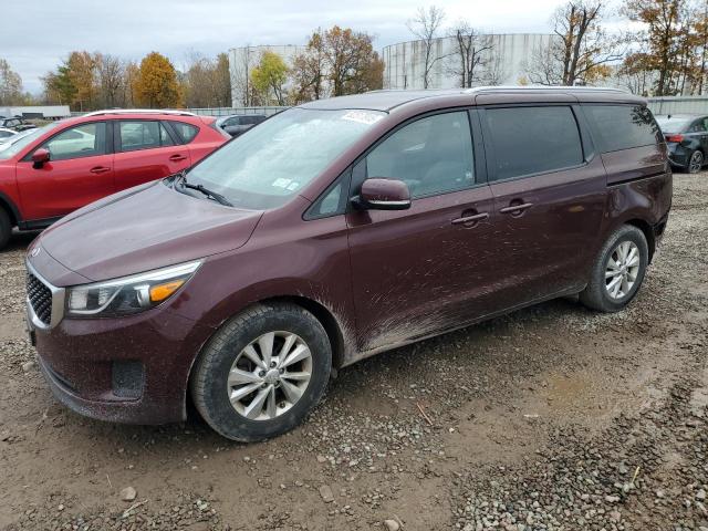 KIA SEDONA LX 2016 with VIN KNDMB5C19G6103521 - Photo from auction