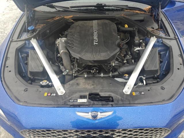 Photo 11 from auction – 2022 GENESIS G70 BASE with VIN KMTG54TEXNU093688