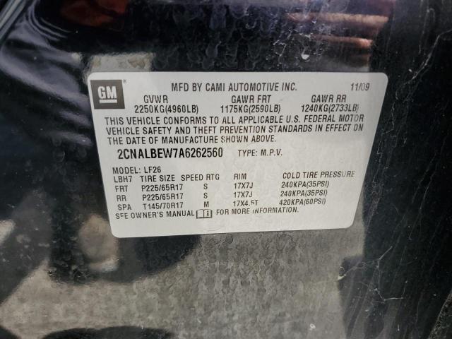 Photo 14 from auction – 2010 CHEVROLET EQUINOX LS with VIN 2CNALBEW7A6262560