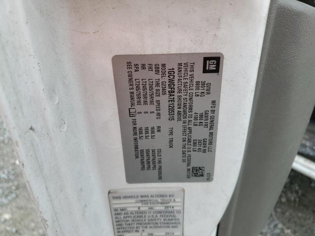 Photo 14 from auction – 2014 CHEVROLET EXPRESS G2 with VIN 1GCWGFBA7E1205315