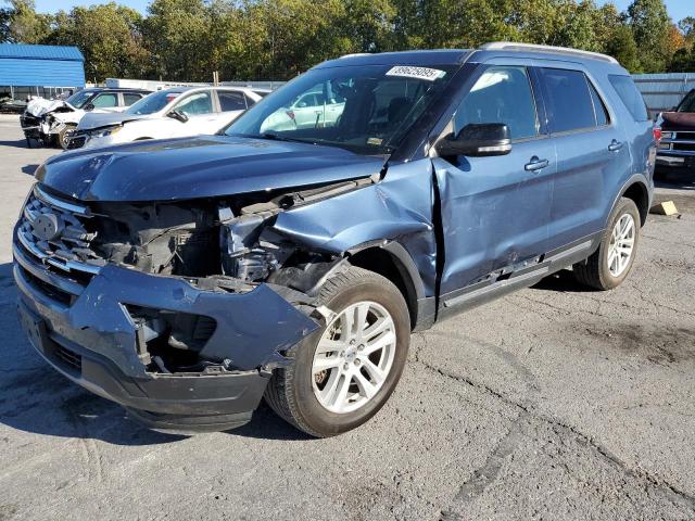 FORD EXPLORER X 2018 with VIN 1FM5K8D82JGB29487 - Photo from auction