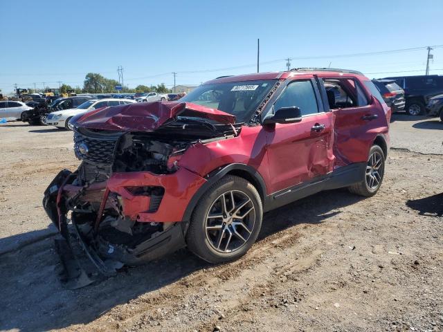 FORD EXPLORER S 2018 with VIN 1FM5K8GTXJGA68776 - Photo from auction