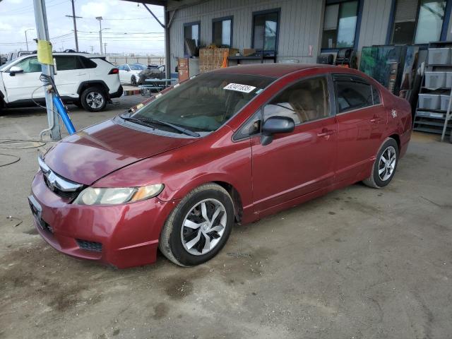 HONDA CIVIC LX 2010 with VIN 2HGFA1F56AH504602 - Photo from auction
