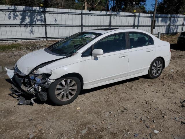 HONDA CIVIC EXL 2011 with VIN 19XFA1F90BE009293 - Photo from auction