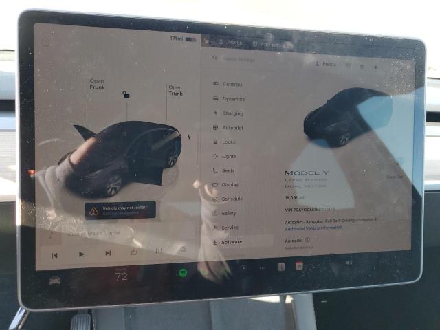 Photo 9 from auction – 2024 TESLA MODEL Y with VIN 7SAYGDEE1RF003176