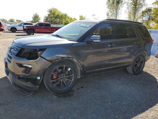 FORD EXPLORER X 2018 with VIN 1FM5K8D82JGC57597 - Photo from auction