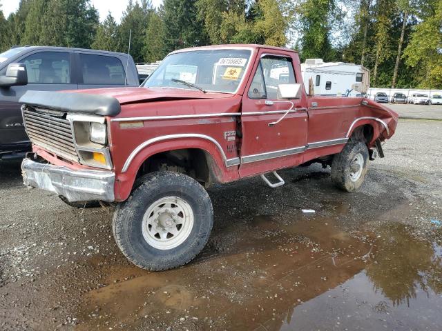FORD F250 1984 with VIN 2FTHF2616ECA06852 - Photo from auction