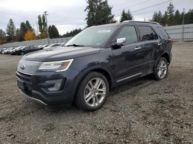 FORD EXPLORER L 2017 with VIN 1FM5K8FH1HGA05959 - Photo from auction