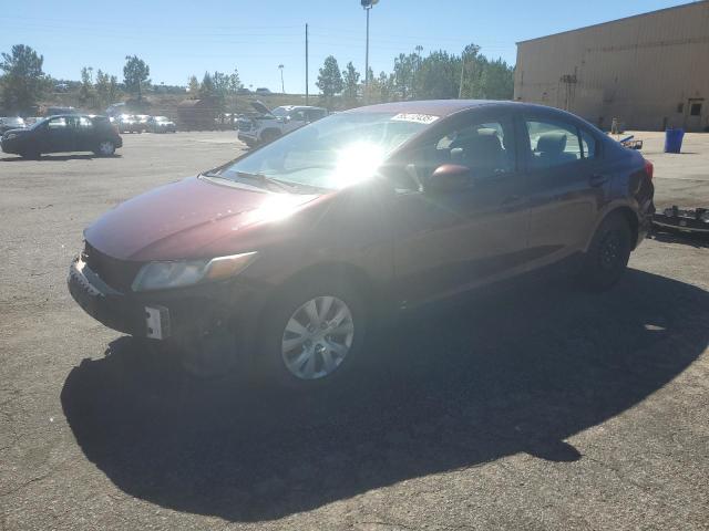 HONDA CIVIC LX 2012 con VIN 2HGFB2F50CH533342 - Foto de la subasta